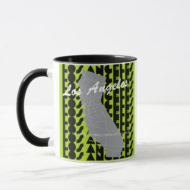 Los Angeles coffee mug  Tasse (Links)