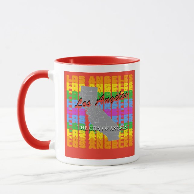 Los Angeles coffee mug  Tasse (Links)