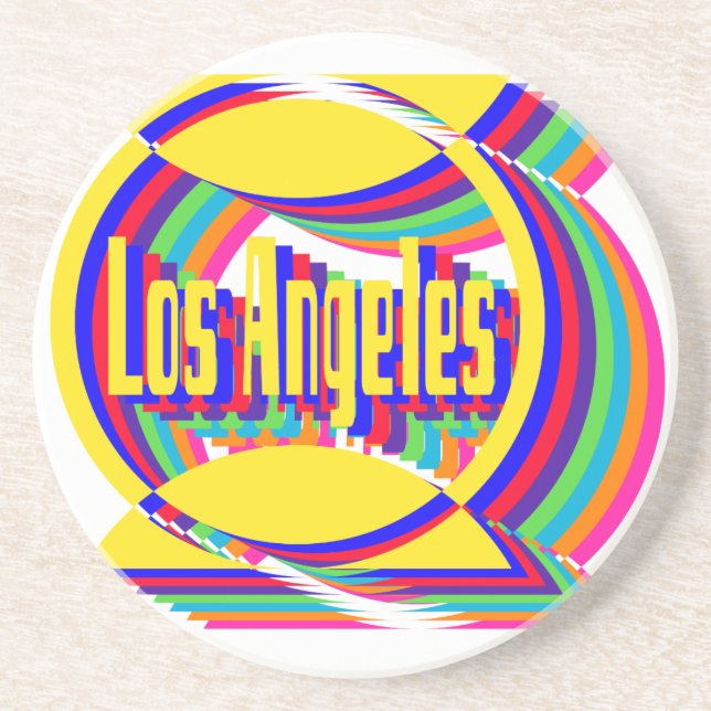 Los Angeles Color Combo 1 Untersetzer (Vorne)