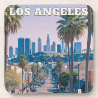 Los Angeles Cork Untersetzer - Kalifornien Reisen