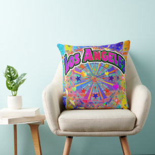 Los Angeles Cosmic Unity Pillow Kissen