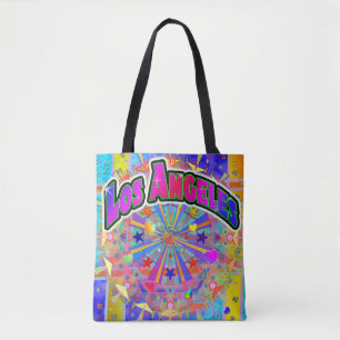 Los Angeles Cosmic Unity Tote Bag