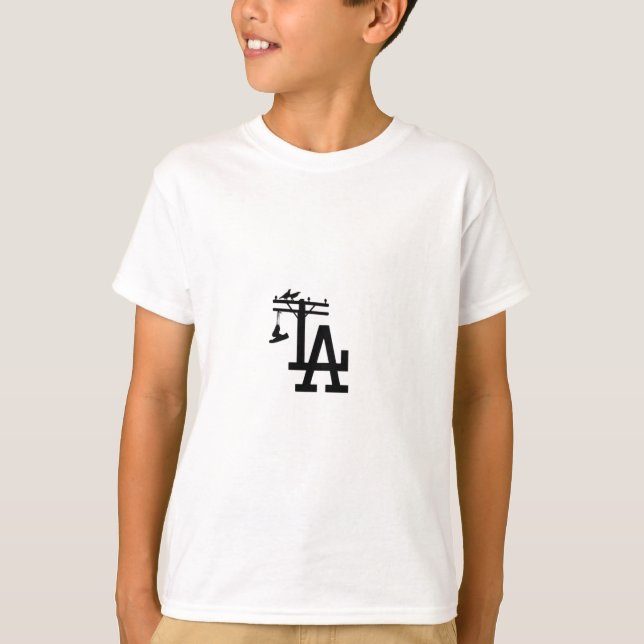 Los Angeles Design mit einem neuen Look T-Shirt (Vorderseite)