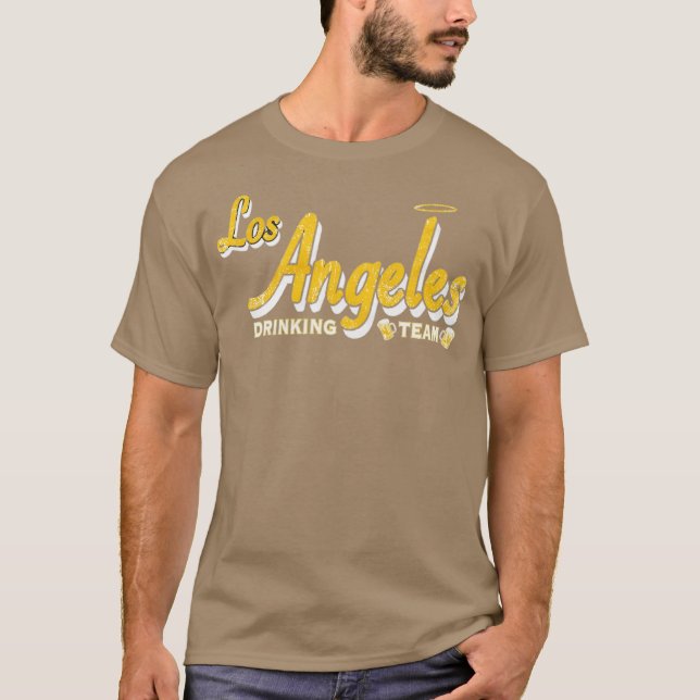 Los Angeles Drinking Team T-Shirt (Vorderseite)