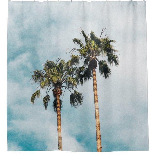Los Angeles Duschvorhang (Vorderseite)