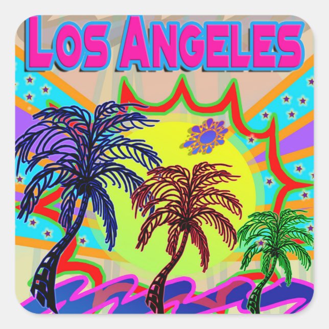 Los Angeles Eternal Sticker (Vorderseite)