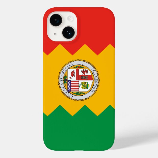 Los Angeles Fahne Case-Mate iPhone Hülle (Rückseite)