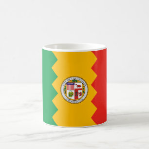 Los Angeles Flag Kaffeetasse
