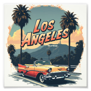 Los Angeles Fotodruck