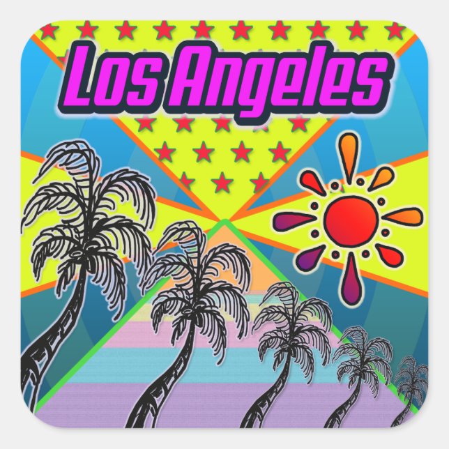 Los Angeles Freedom Sticker (Vorderseite)