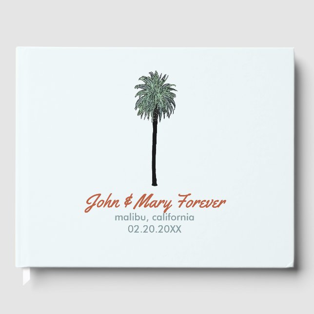 Los Angeles Gästebuch (Vorderseite)