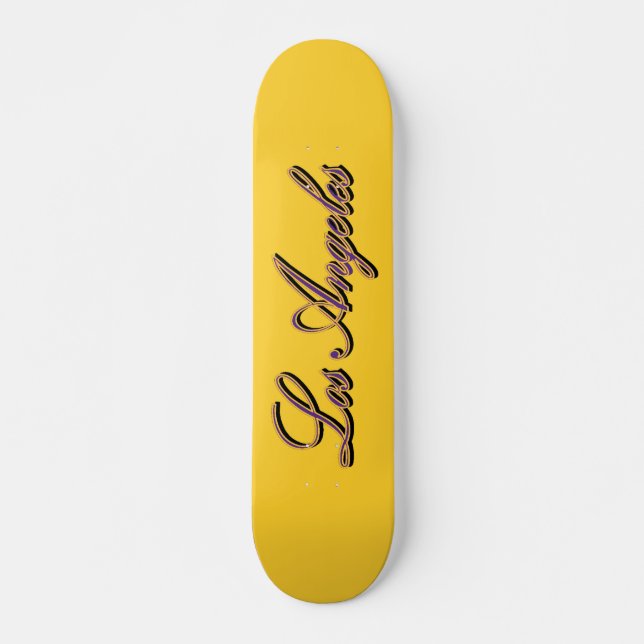 Los Angeles-Goldaktie-Skateboard Skateboard (Vorne)