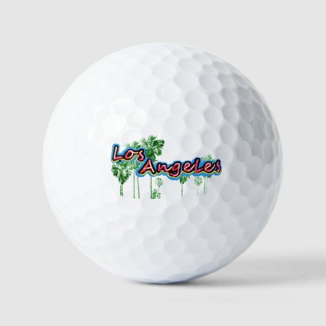 Los Angeles - Golfplätze Golfball (Vorderseite)