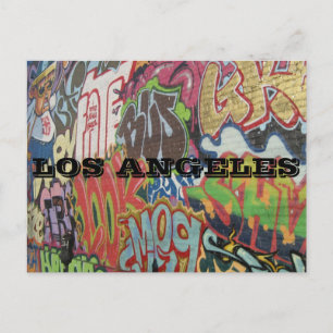 LOS ANGELES GRAFFITI POSTKARTE