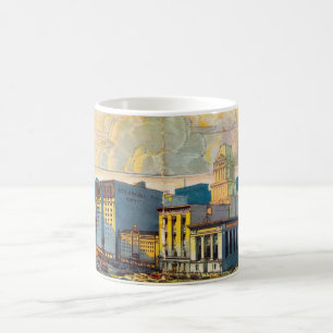 Los Angeles - Honolulu-Dampfer Tasse