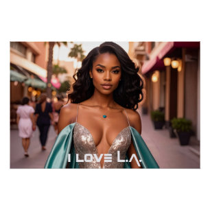 LOS ANGELES - ICH LIEBE L.A. POSTER
