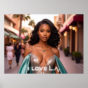 LOS ANGELES - ICH LIEBE L.A. POSTER