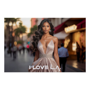 LOS ANGELES - ICH LIEBE LA POSTER
