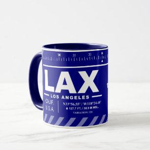Los Angeles International Airport LAX Tasse