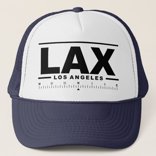 Los Angeles International Airport LAX Truckerkappe (Vorderseite)