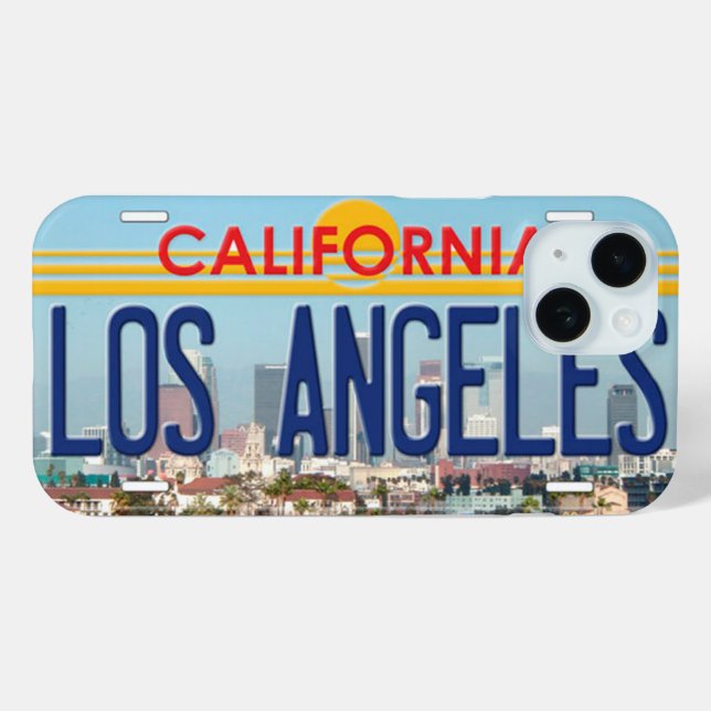 Los Angeles iPhone 15 Fall Case-Mate iPhone Hülle (Rückseite (Horizontal))