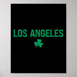 Los Angeles Irish Shamrock St. Patrick's Day 1  Poster