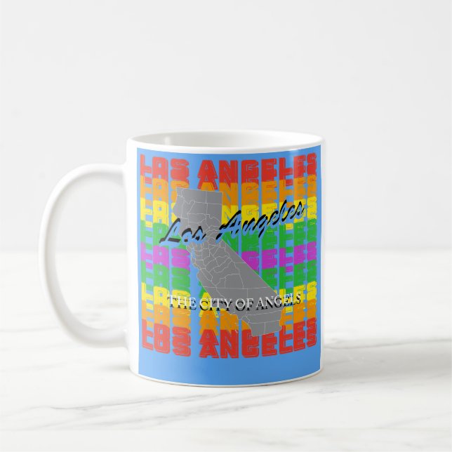 Los Angeles Kaffeetasse  (Links)
