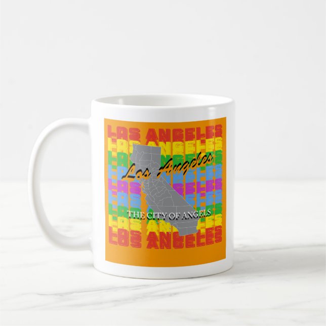 Los Angeles Kaffeetasse  (Links)