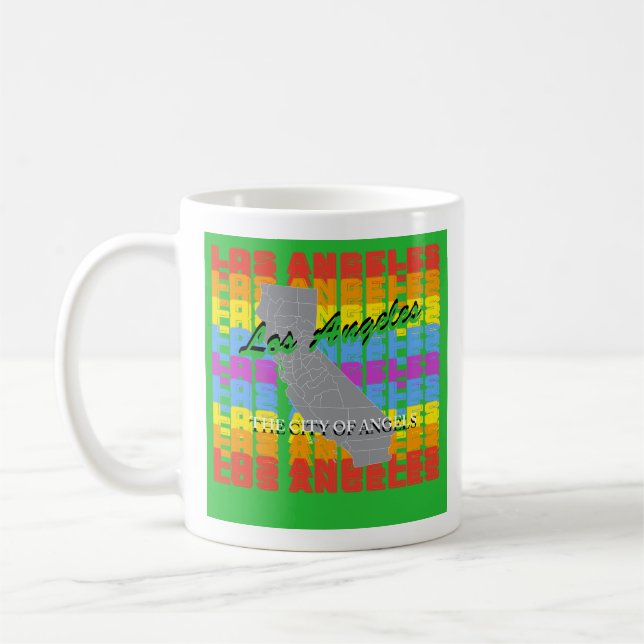 Los Angeles Kaffeetasse  (Links)