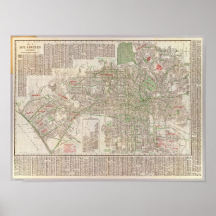 Los Angeles, Kalifornien 2 Poster