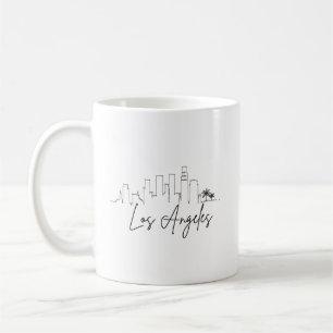 Los Angeles, Kalifornien   City Stylized Skyline Kaffeetasse
