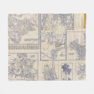 Los Angeles, Kalifornien Fleecedecke