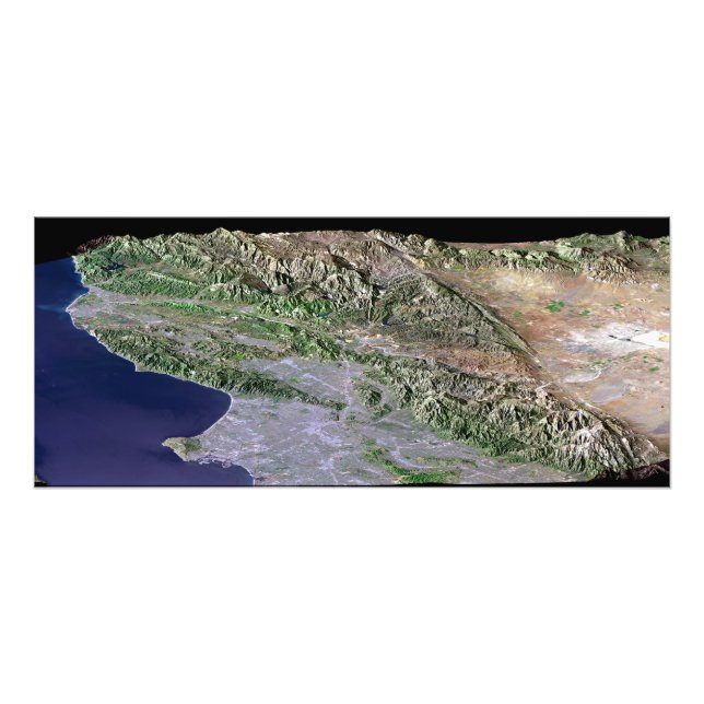 Los Angeles, Kalifornien Fotodruck (Vorne)