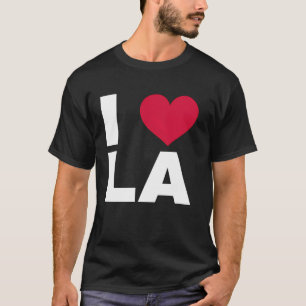 Los Angeles Kalifornien LA Einheimisches Herz Lieb T-Shirt