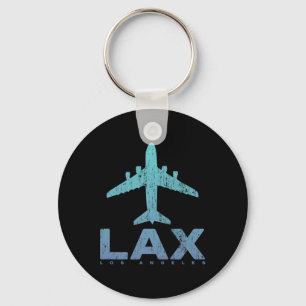 Los Angeles Kalifornien Lax Flughafen-Code La Feri Schlüsselanhänger