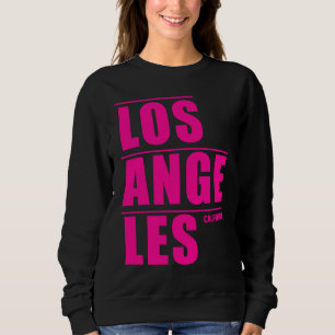 Los Angeles Kalifornien Palmen Floral Los Angeles Sweatshirt