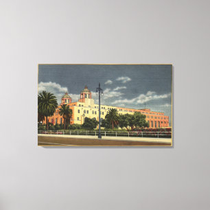 Los Angeles, Kalifornien Post - Terminal Leinwanddruck