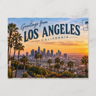 Los Angeles Kalifornien Postkarte