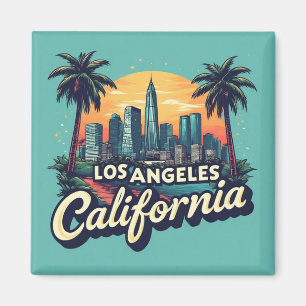 Los Angeles Kalifornien Reise Andenken Magnet