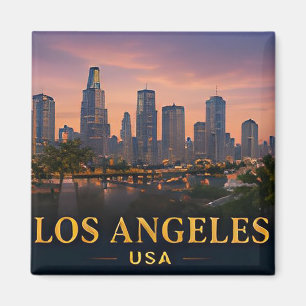✈️ Los Angeles Kalifornien Reise Geschenk 🌴 Magnet