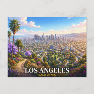 Los Angeles Kalifornien Reise Postkarte
