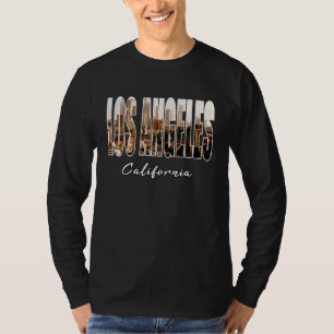 Los Angeles Kalifornien Schrift Stadtbild Stadt Fo T-Shirt