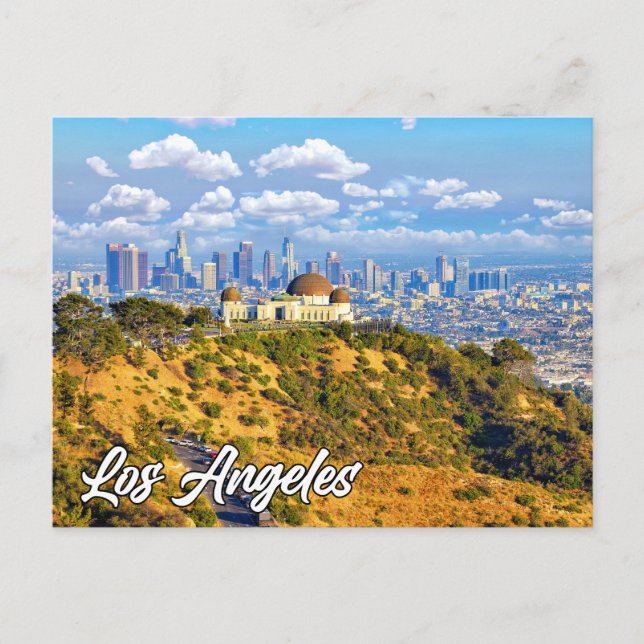Los Angeles, Kalifornien, USA Postkarte (Vorderseite)