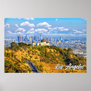 Los Angeles, Kalifornien, Vereinigte Staaten Poster
