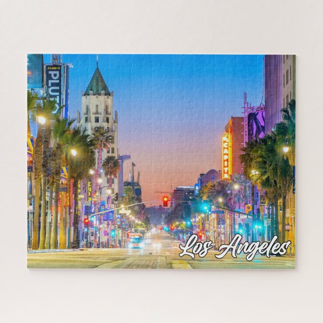 Los Angeles, Kalifornien, Vereinigte Staaten Puzzle (Horizontal)
