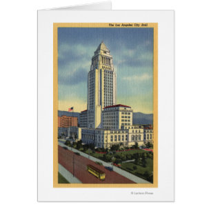 Los Angeles, KalifornienAussicht auf das Rathaus