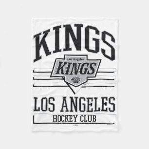 Los Angeles Kings Hockey Club White Offiziell lize Fleecedecke