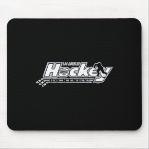Los Angeles Kings Hockey Schwarz Offiziell Lizenzi Mousepad