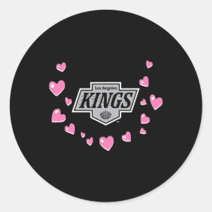 Los Angeles Kings Valentine Lieben Nhl Offiziell L Runder Aufkleber