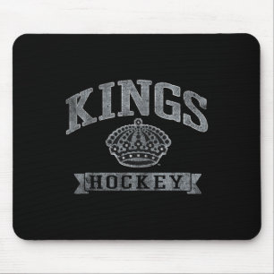 Los Angeles Kings Vintage Hockey Dark Heather Läus Mousepad